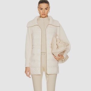 Varley Cream Puffer Vest